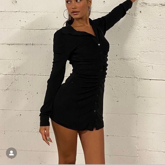 With Jean Dresses & Skirts - With Jean cute long sleeve dress